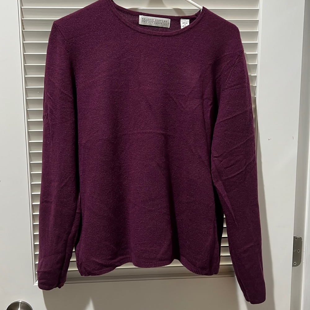 Valerie Stevens cashmere sweater